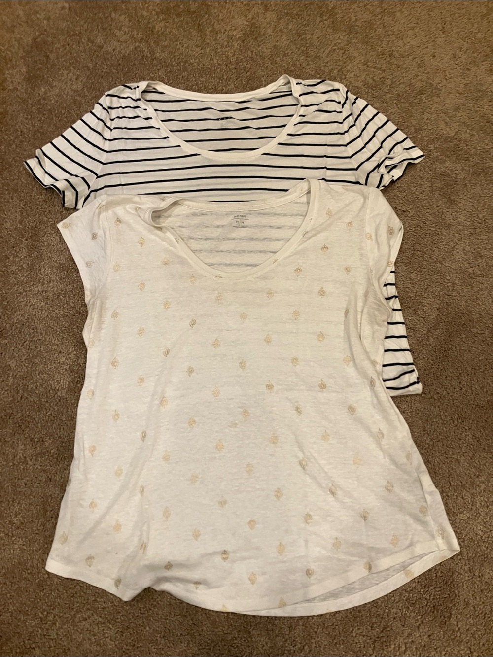 Classic tee lot, size M linen/rayon blends #minimalist